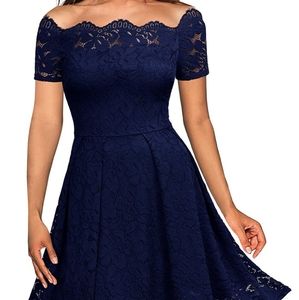 Missmay Floral Lace Dress